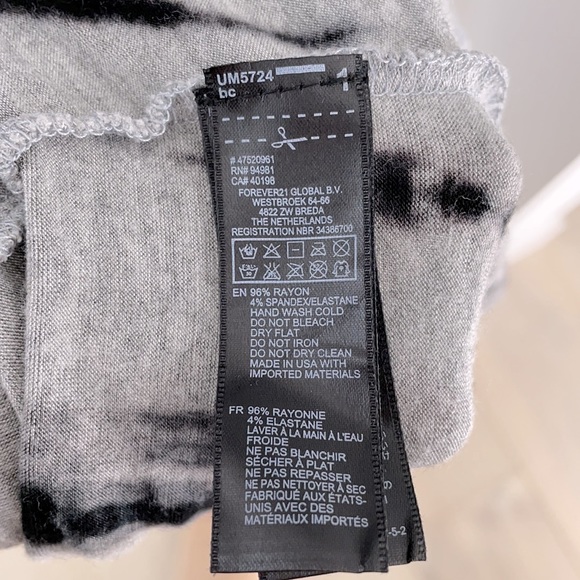 Forever 21 sleeveless tie dye high low dress - Picture 4 of 6